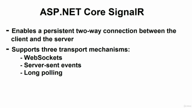 ASP.NET Core SignalR in a nutshell – Screenshot 4
