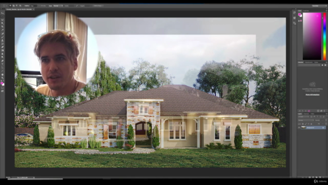 Exterior 3D Rendering with 3ds Max + Corona 3, Fastest Way! – Screenshot 3