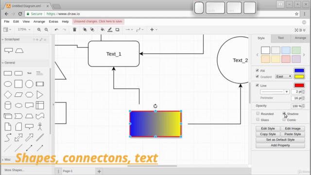 Draw.io basic course – Screenshot 1