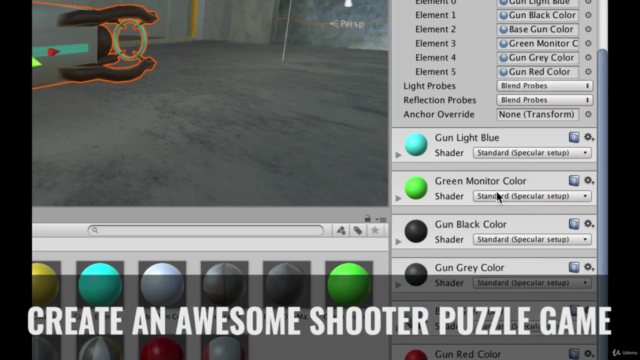 Learn to Build Some Shooter Games with Unity® and Blender! - Screenshot_01