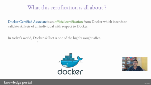 Docker Certified Associate 2023 – Screenshot 1