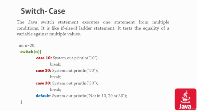 JAVA Programming- Bootcamp – Screenshot 1