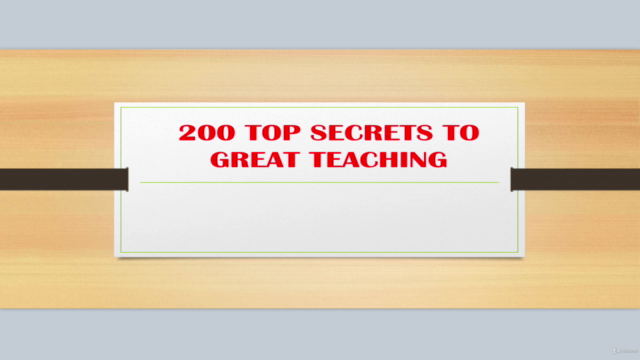 Learn 200 Top Secrets to Great Teaching - Screenshot_01