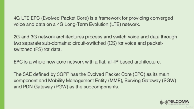 4G-LTE EPC: Evolved Packet Core Network – Screenshot 1