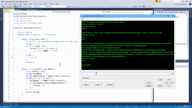 Adventures In C# Programming – Screenshot 2