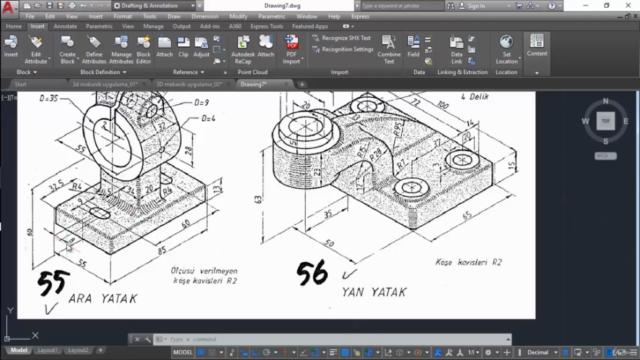 AutoCAD 2018 [2 Boyut, 3 Boyut, Render, Animasyon] - Screenshot_03