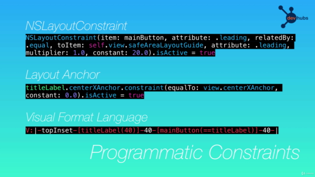 Master iOS Auto Layout (Swift/Xcode) – Screenshot 3