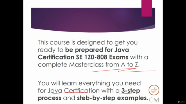 Java Certification SE 1Z0-808 Masterclass + Practice Exams™ - Screenshot_01