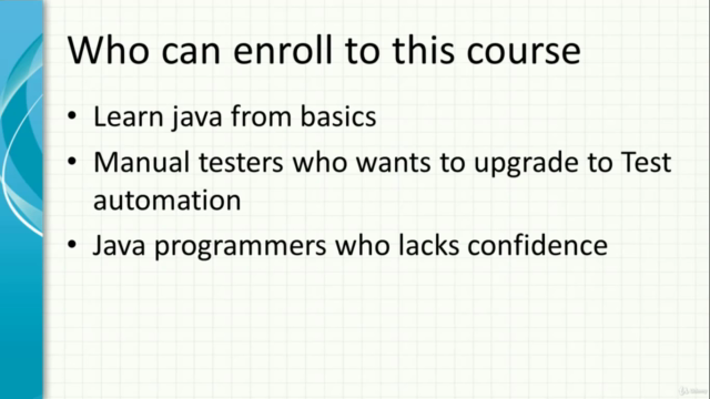 Java for Software Testing Professionals - Basics to Advanced - Screenshot_02