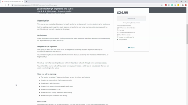 JavaScript for QA Engineers and SDETs – Screenshot 4