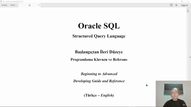 Oracle SQL, Sıfırdan İleri Düzeye, Programlama ve Referans - Screenshot_01