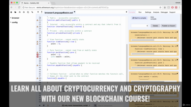 Learn about Python and Blockchain: The Complete Guide! – Screenshot 2