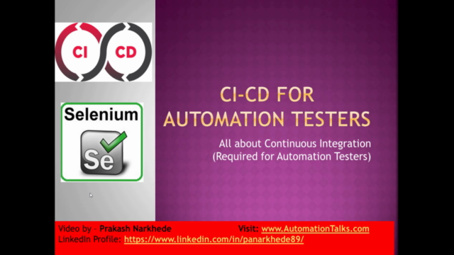 CICD (DevOPs Tools) for Automation Testers (Selenium) - Screenshot_01
