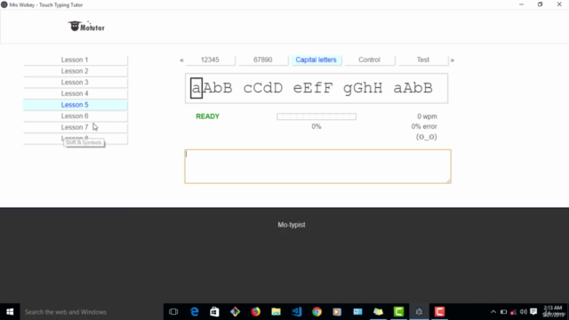 Touch Typing Ninja- Learn to type fast and accurately – Screenshot 3