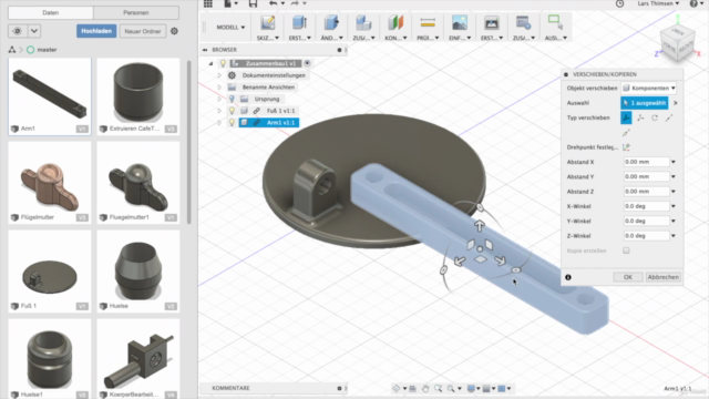 Autodesk Fusion 360 CAD für Jedermann! – Screenshot 3