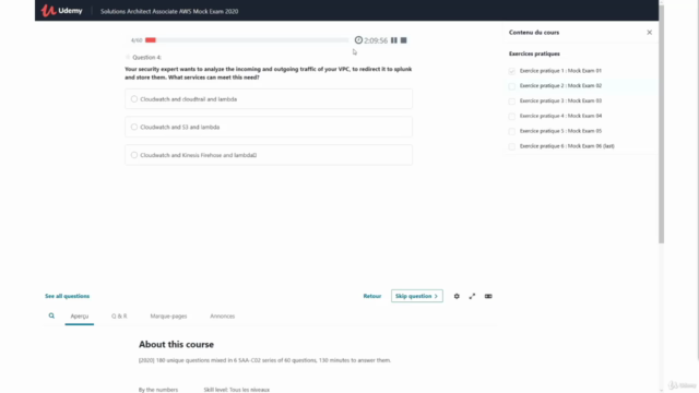AWS Certified Solutions Architect Associate [Practice 2021] – Screenshot 3