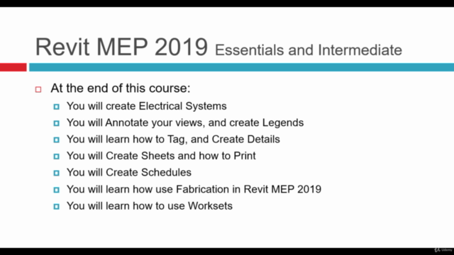 Revit MEP 2019 Essentials and Intermediate - Screenshot_03
