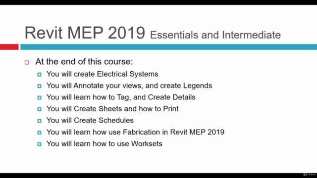 Revit MEP 2019 Essentials and Intermediate - Screenshot_04