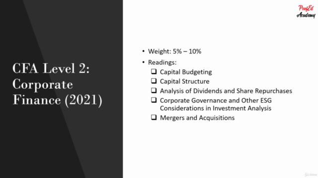 CFA Level 2 - Corporate Finance – Screenshot 4