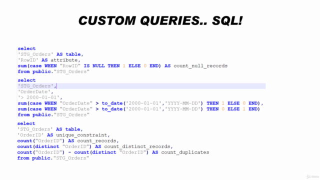 Data Warehouse ETL Testing & Data Quality Management A-Z – Screenshot 3