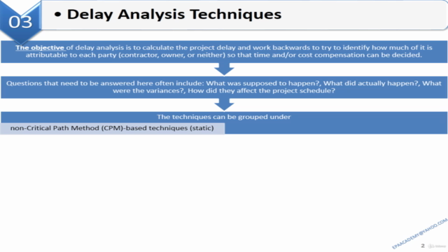 Construction Claims ,Delay Analysis تحليل التأخير بالمطالبات – Screenshot 3