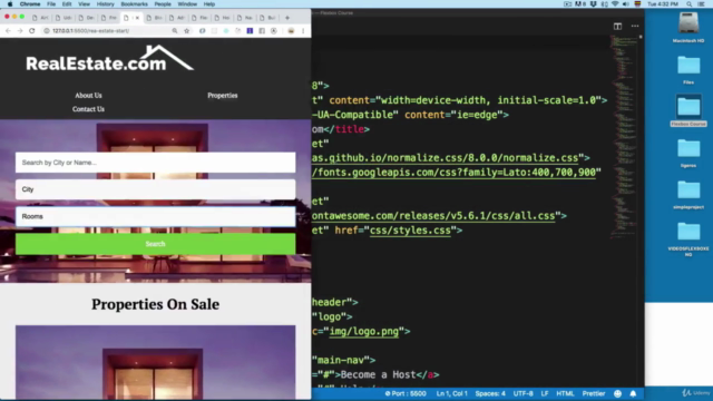 CSS Grid & Flexbox - The Ultimate Course Build +10 Projects – Screenshot 3