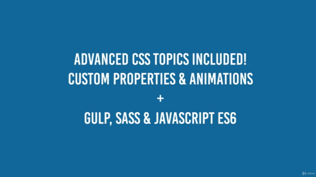 CSS Grid & Flexbox - The Ultimate Course Build +10 Projects – Screenshot 4