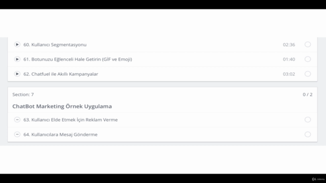 ChatBot Marketing Eğitimi – Screenshot 4