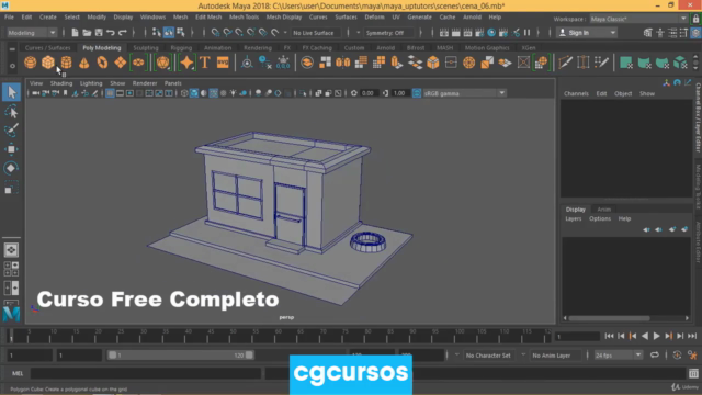 Curso Autodesk Maya 2018 Fundamentos na Prática. – Screenshot 2