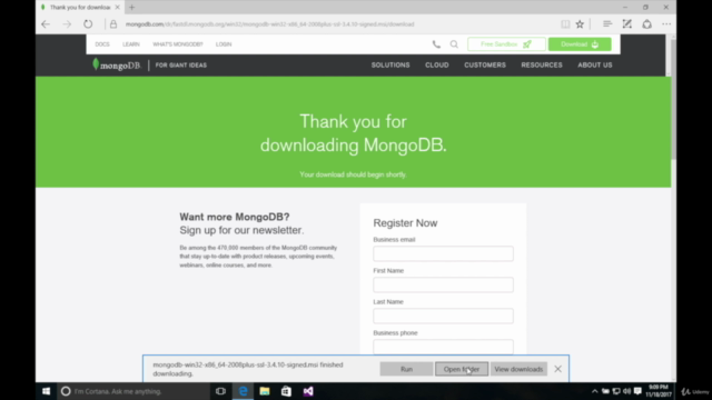 Mongodb fundamentals – Screenshot 3