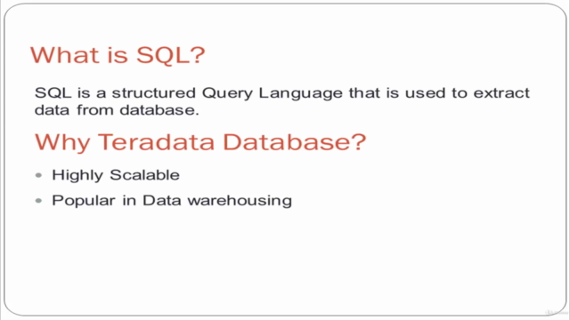 Teradata Fundamentals - Comprehensive SQL course on Teradata - Screenshot_01