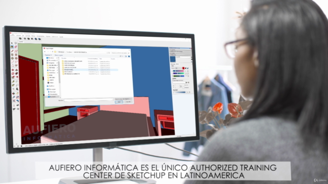 Curso Integral de SketchUp Pro 2018 – Screenshot 4