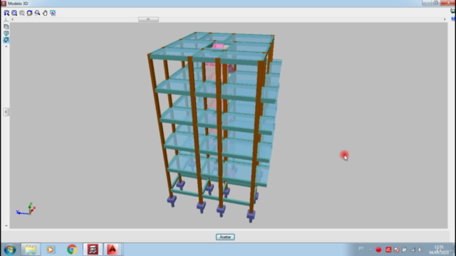 Curso Cypecad - Projeto Estrutural de 5 Pavimentos – Screenshot 1