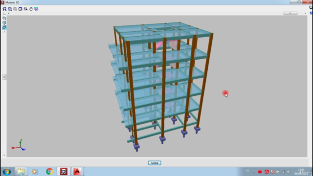 Curso Cypecad - Projeto Estrutural de 5 Pavimentos – Screenshot 4