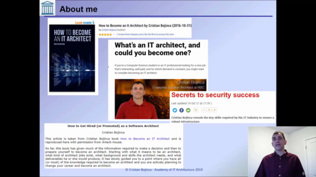 Introduction to the IT Architect roles – Screenshot 2