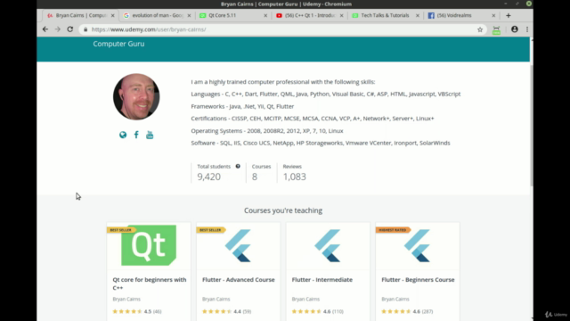 Qt 5 Core Intermediate with C++ – Screenshot 1