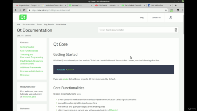 Qt 5 Core Intermediate with C++ – Screenshot 2