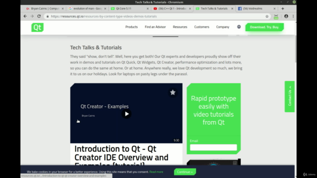 Qt 5 Core Intermediate with C++ – Screenshot 4