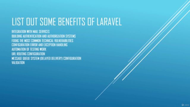 Laravel 5.7 من البداية حتى بناء مشروع حقيقي كامل – Screenshot 2