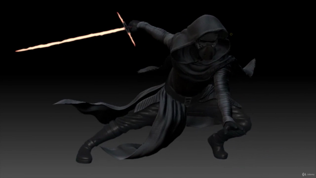 Kylo vs Rey in zbrush Vol. 1: Suite and Helmet – Screenshot 1