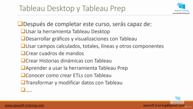 Tableau Desktop y Tableau Prep desde cero – Screenshot 3