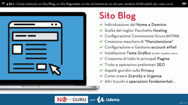 4in1 : Sito Blog + Sito Ragnatela + eCommerce + Infoprodotti – Screenshot 3
