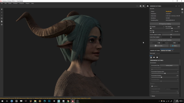 Creating Real Time Hair for Game Characters [Beginner] – Screenshot 1