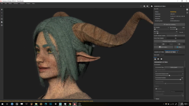 Creating Real Time Hair for Game Characters [Beginner] – Screenshot 3