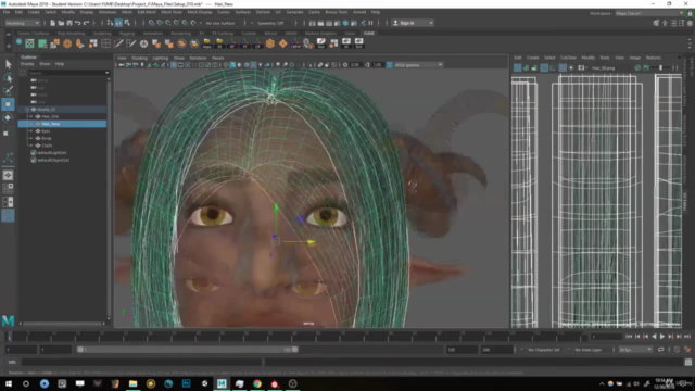Creating Real Time Hair for Game Characters [Beginner] – Screenshot 4