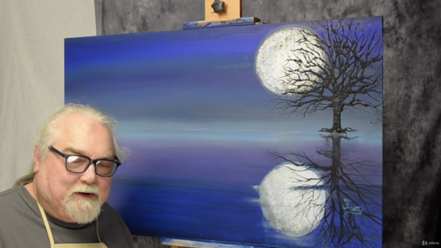 The Joy of Creating an Acrylic Blue Moon Artwork - Screenshot_01