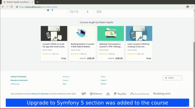 Symfony Web Development Complete Guide: Beginner To Advanced – Screenshot 1
