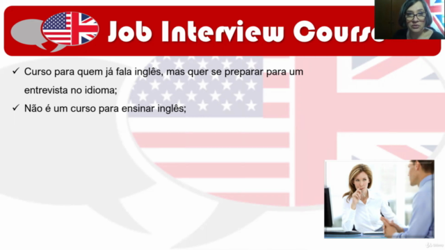 Solte a Língua: English Job Interview Course – Screenshot 2