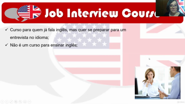 Solte a Língua: English Job Interview Course – Screenshot 3