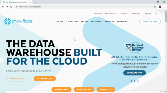 Snowflake Datawarehouse & Cloud Analytics - Introduction – Screenshot 1